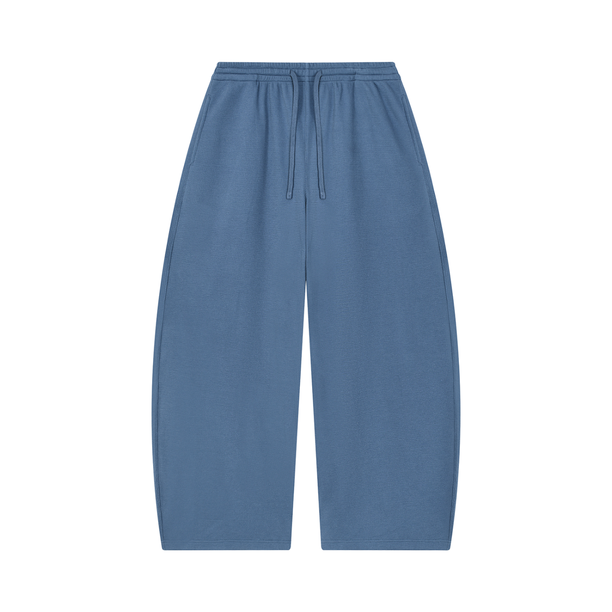 VAGORA Waffle Barrel Leg Sweatpants (360 GSM)