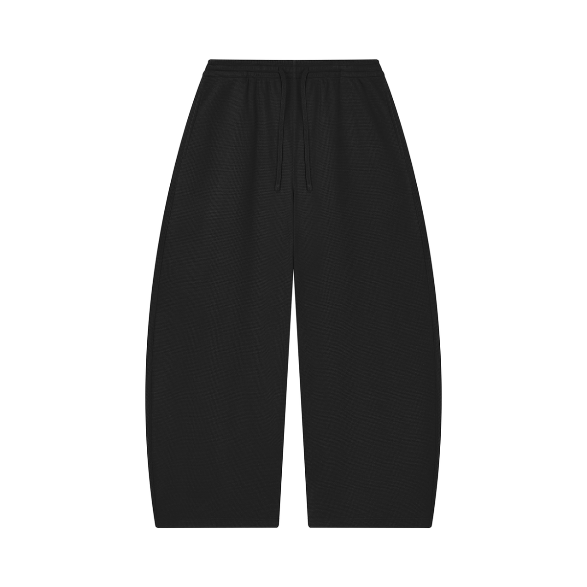 VAGORA Waffle Barrel Leg Sweatpants (360 GSM)