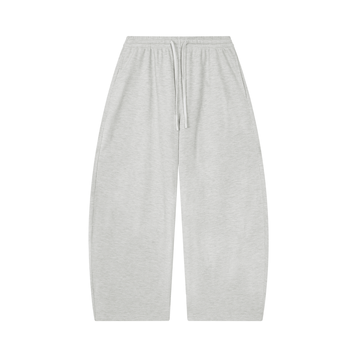 VAGORA Waffle Barrel Leg Sweatpants (360 GSM)