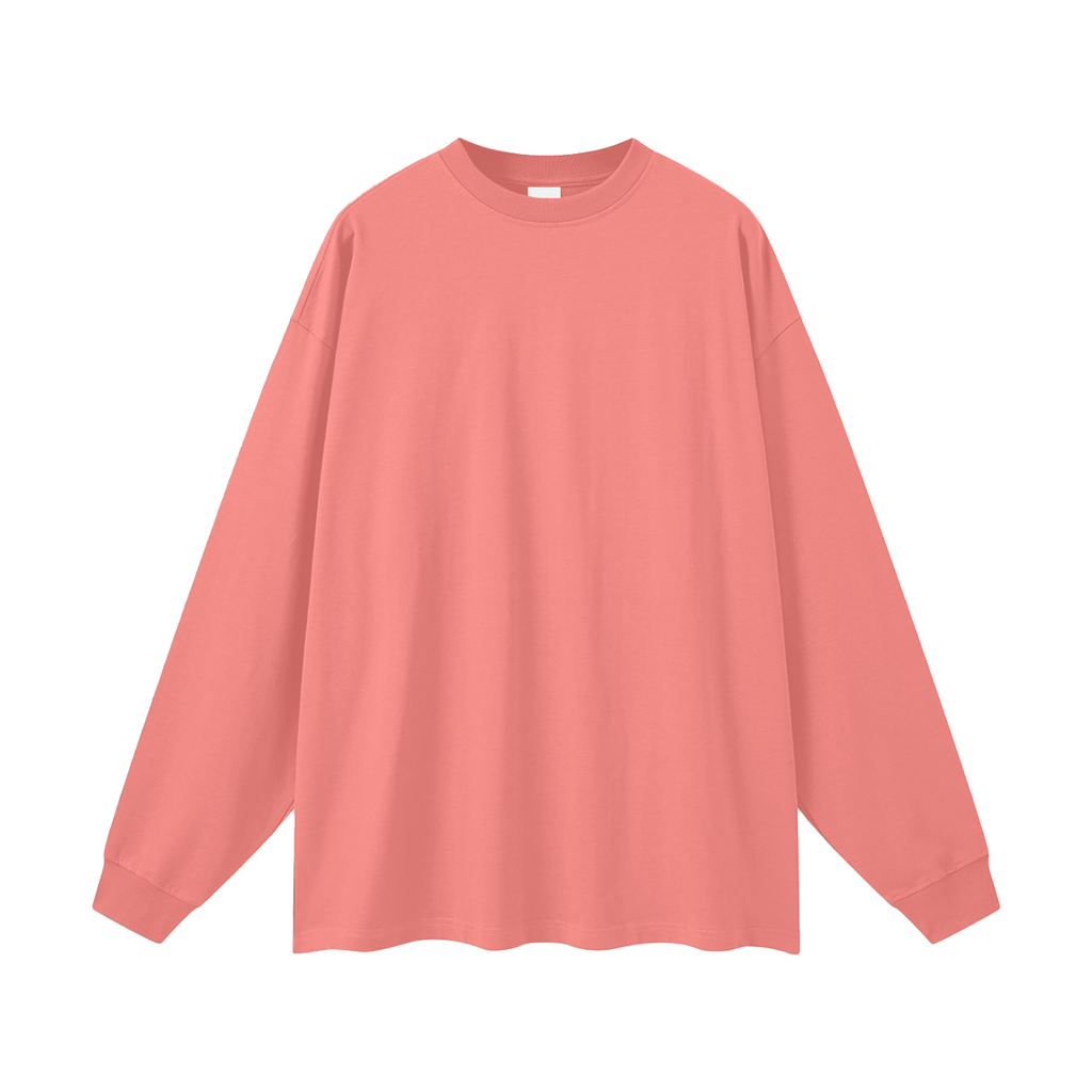 VAGORA Oversized Heavyweight Long Sleeve Tee (305 GSM)