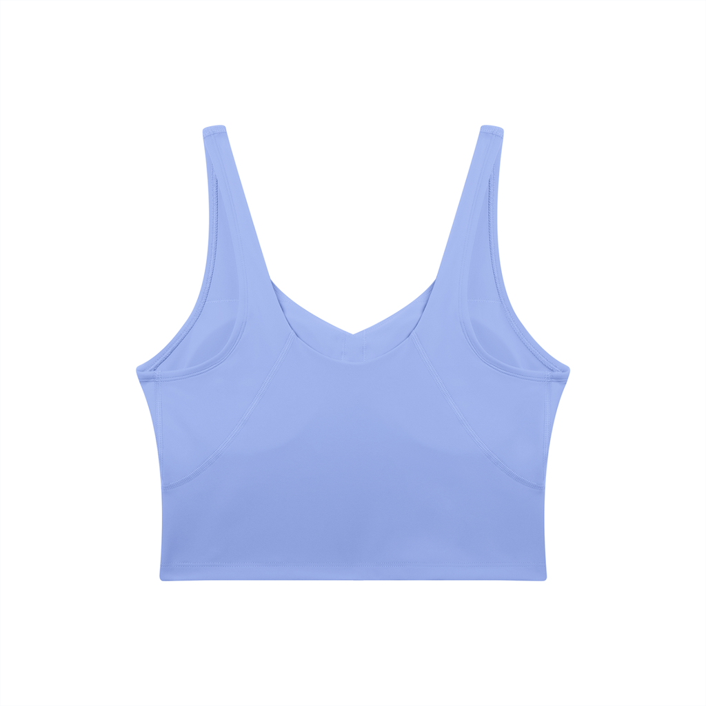 VAGORA WOMEN'S V-NECK YOGA SPORTS BRA