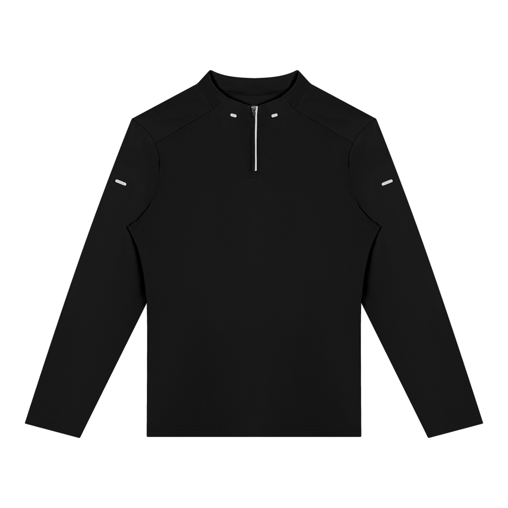 VAGORA Men's Quarter-Zip Training T-Shirt (230 GSM)
