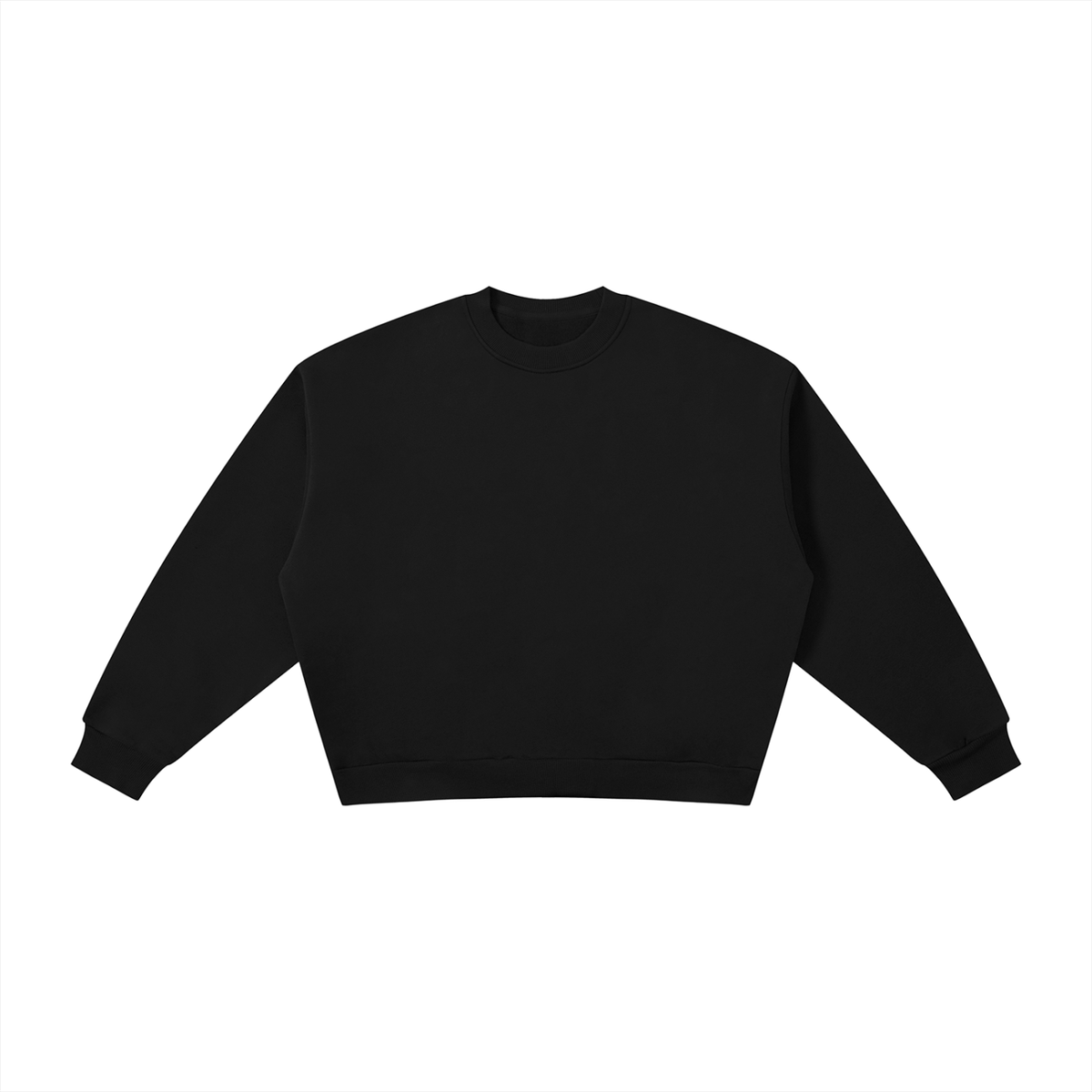 VAGORA Boxy Fleece Crewneck Sweatshirt (345 GSM)