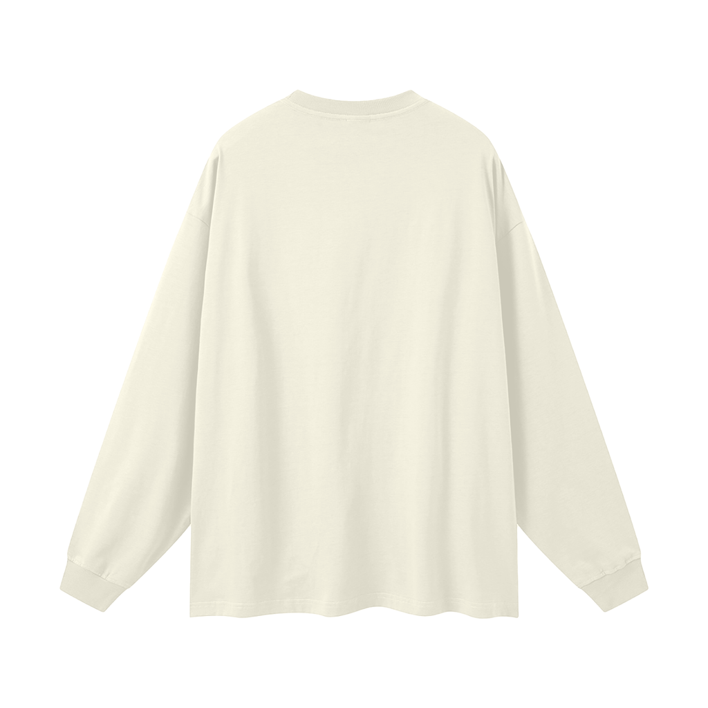 VAGORA Oversized Heavyweight Long Sleeve Tee (305 GSM)