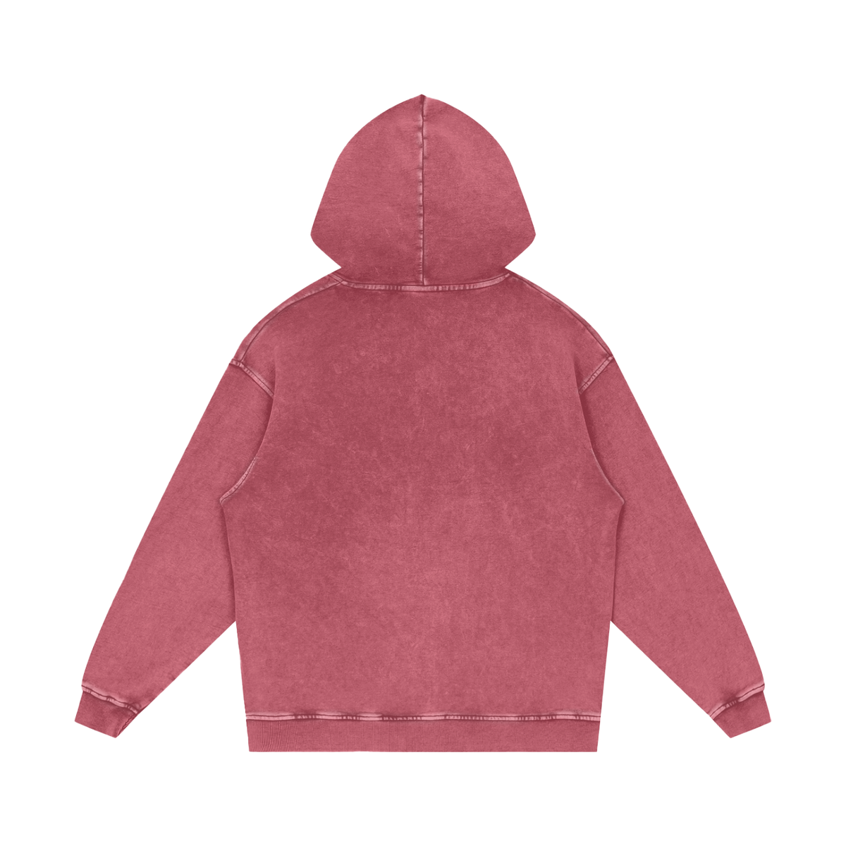 VAGORA Snow Washed Loose Cotton Hoodie (420 GSM)