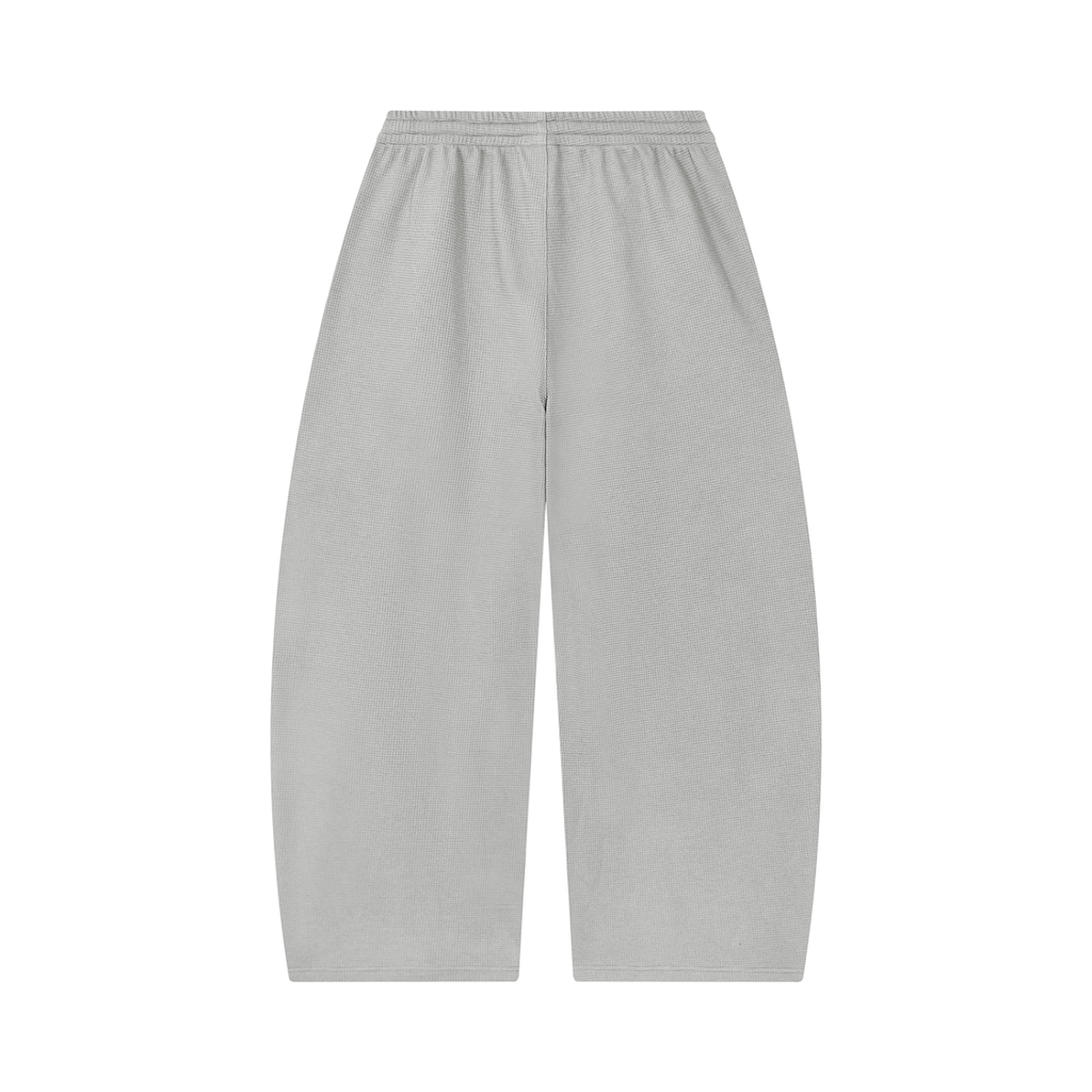 VAGORA Waffle Barrel Leg Sweatpants (360 GSM)