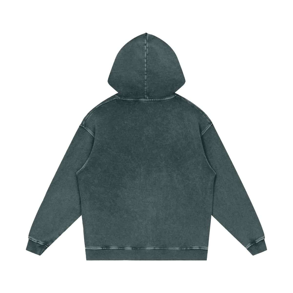 VAGORA Snow Washed Loose Cotton Hoodie (420 GSM)