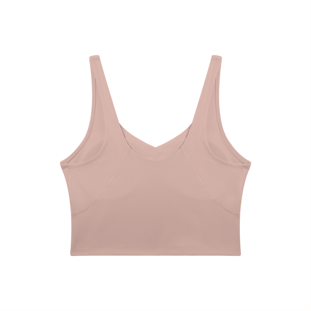 VAGORA WOMEN'S V-NECK YOGA SPORTS BRA