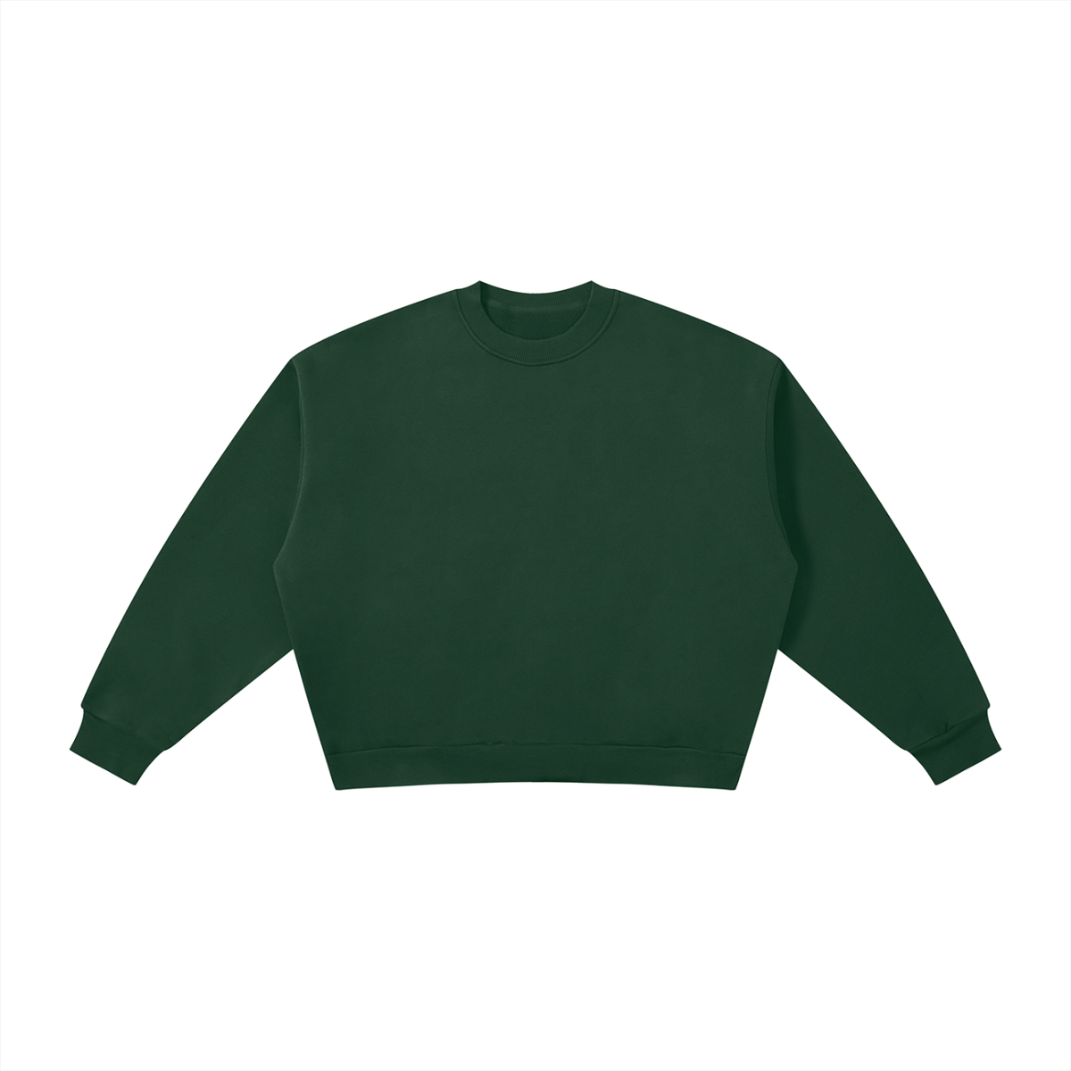 VAGORA Boxy Fleece Crewneck Sweatshirt (345 GSM)