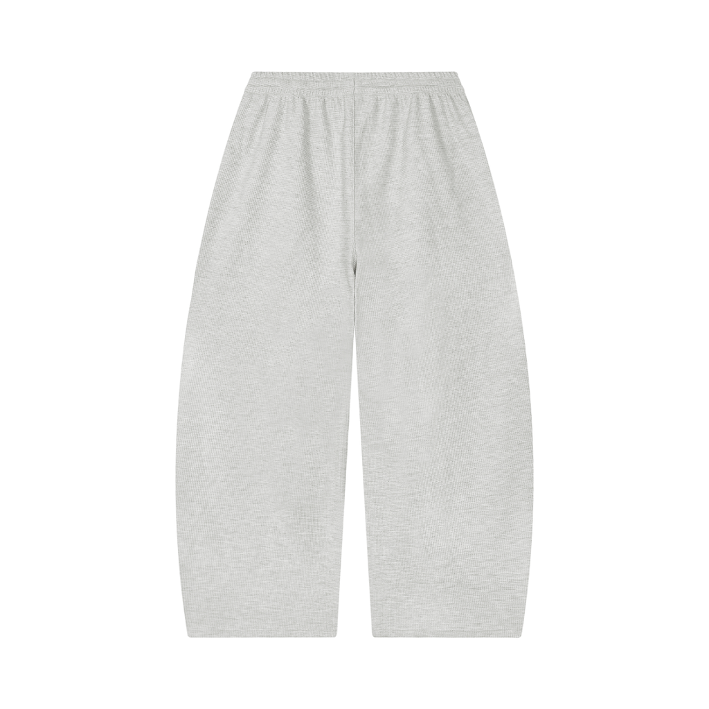 VAGORA Waffle Barrel Leg Sweatpants (360 GSM)