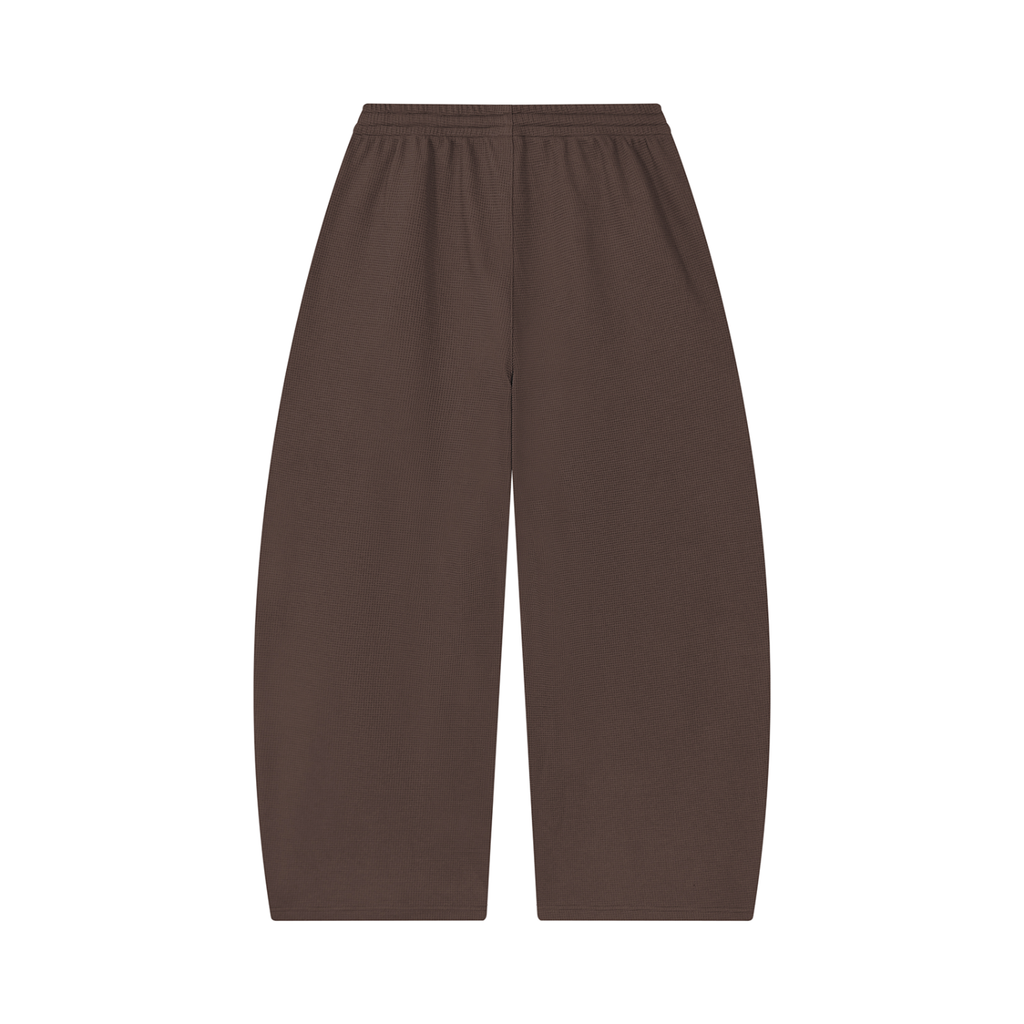VAGORA Waffle Barrel Leg Sweatpants (360 GSM)