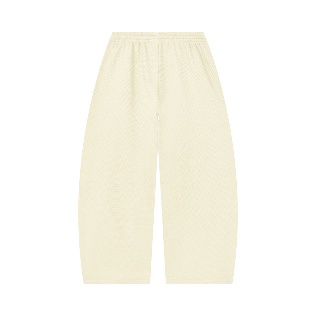 VAGORA Waffle Barrel Leg Sweatpants (360 GSM)