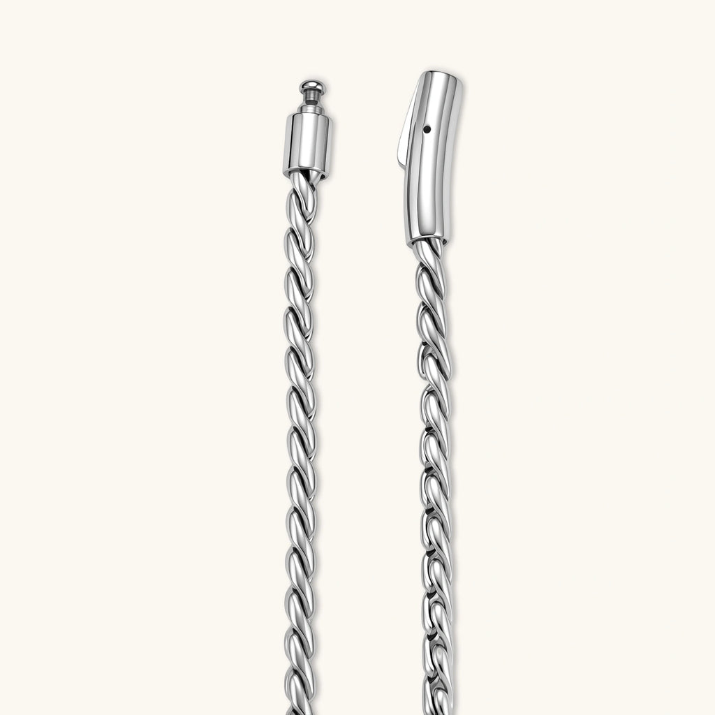 Cadena de Cuerda Torsionada (Twisted Rope) - Acero Inoxidable