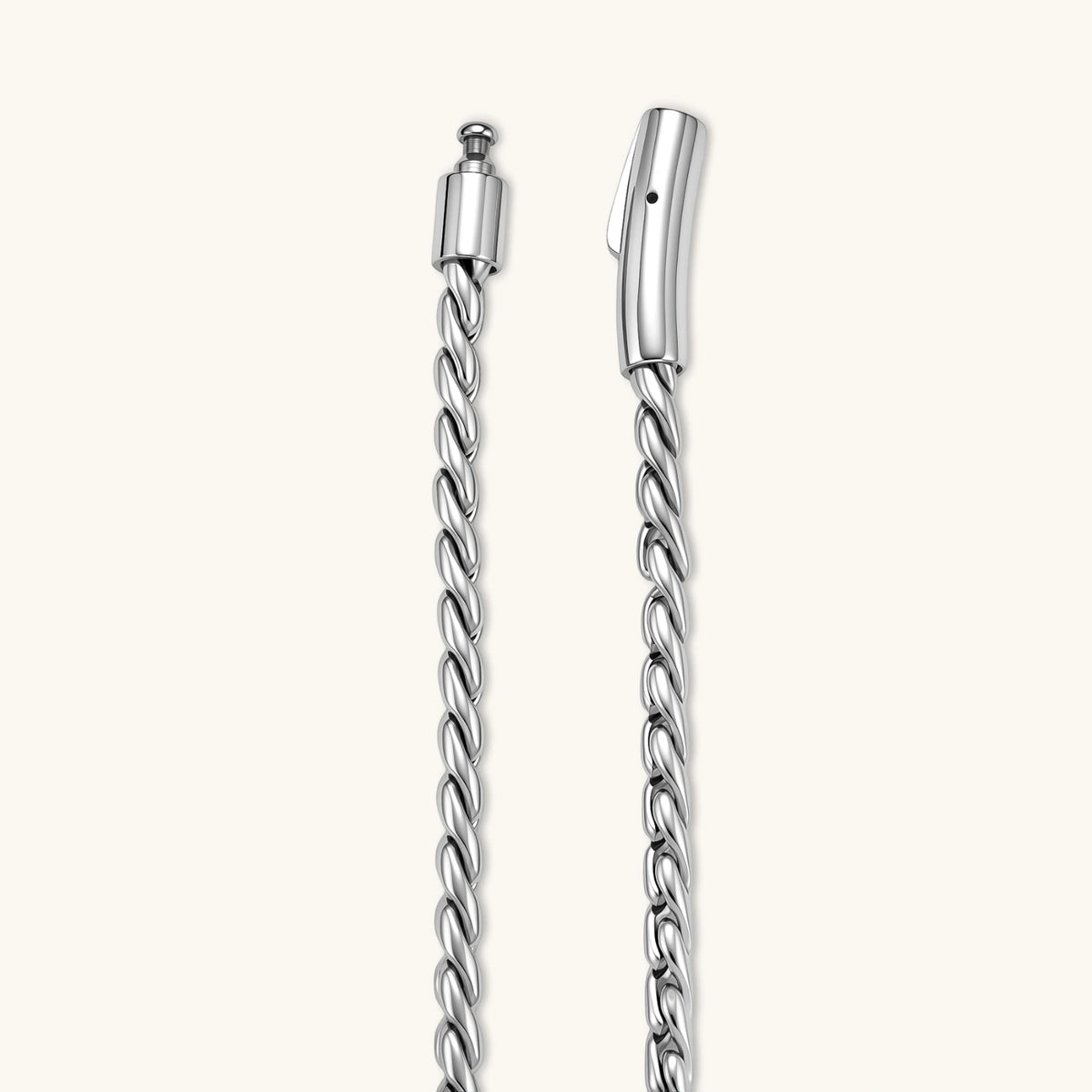 Cadena de Cuerda Torsionada (Twisted Rope) - Acero Inoxidable