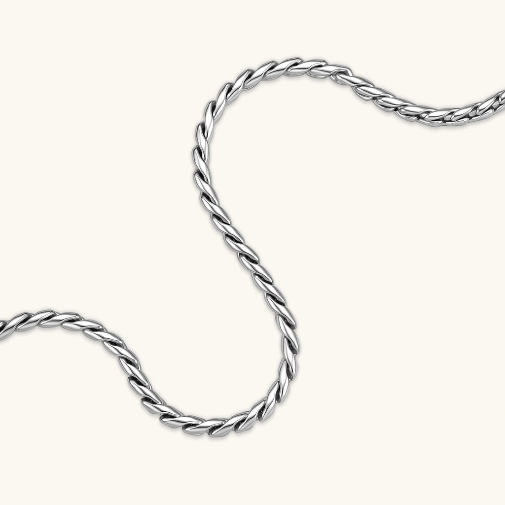 Cadena de Cuerda Torsionada (Twisted Rope) - Acero Inoxidable