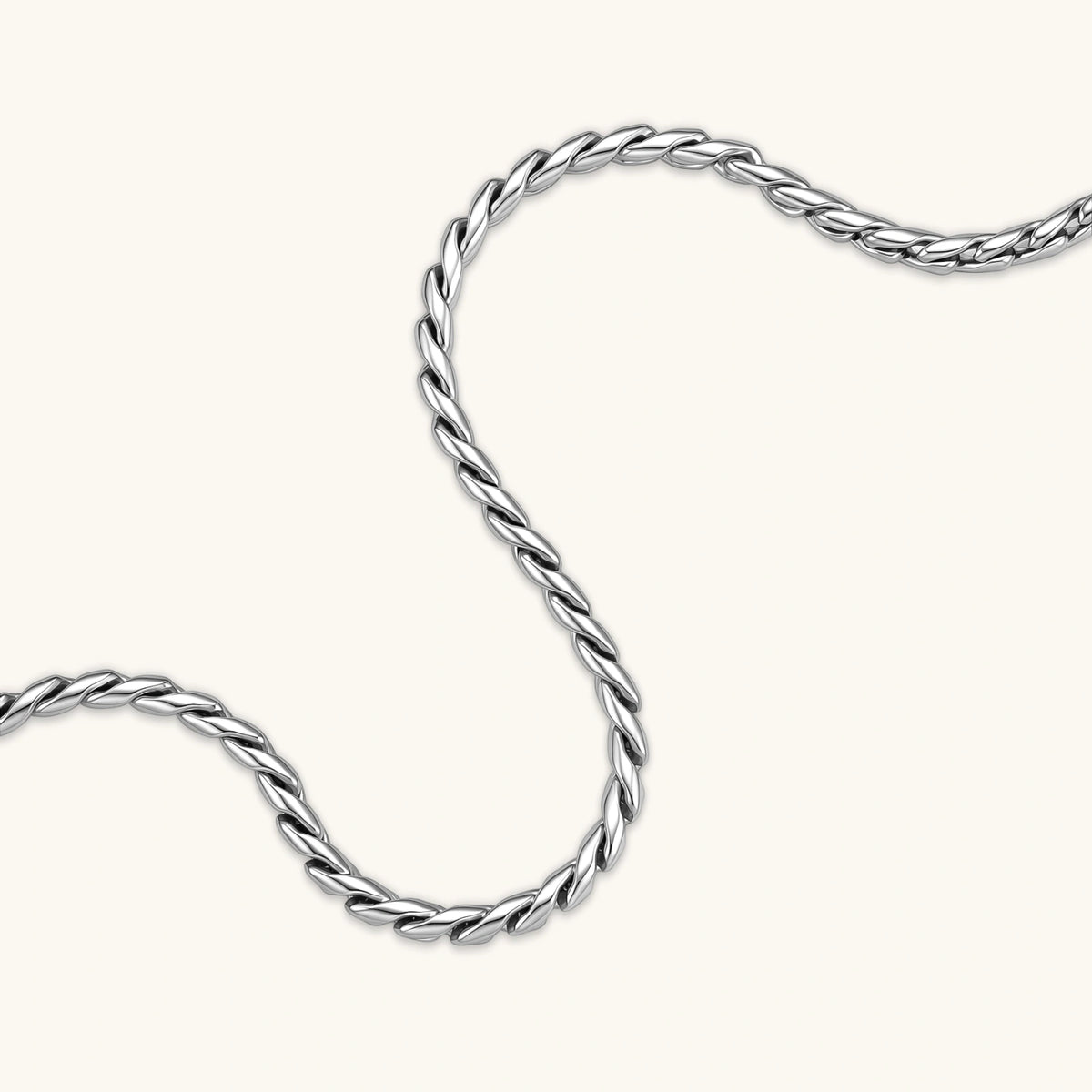 Cadena de Cuerda Torsionada (Twisted Rope) - Acero Inoxidable