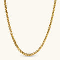 COLLAR ESPIGA WHEAT CHAIN - BAÑO EN ORO 18K