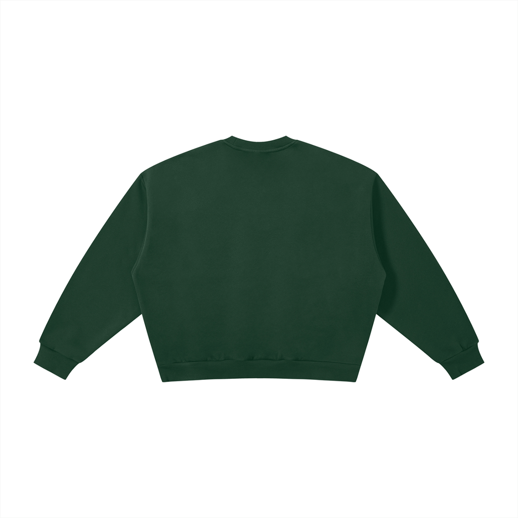 VAGORA Boxy Fleece Crewneck Sweatshirt (345 GSM)