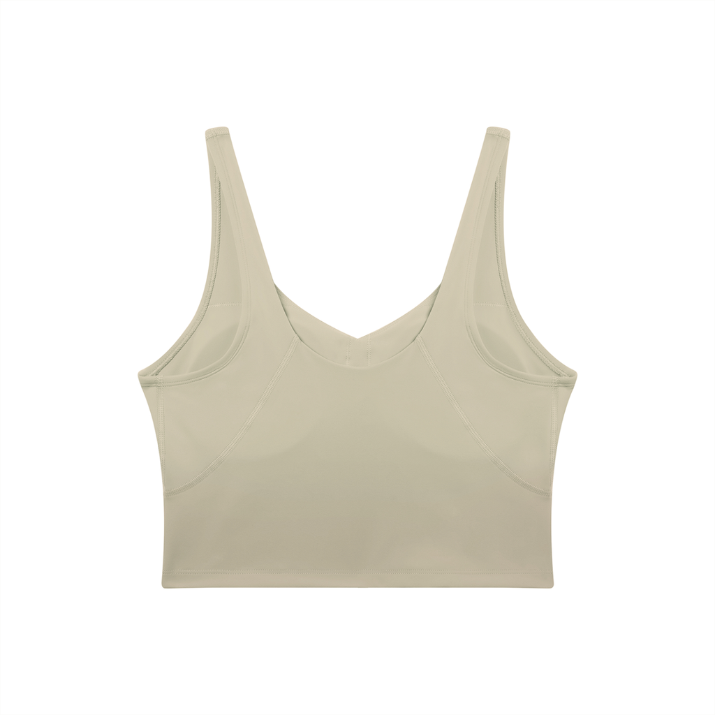 VAGORA WOMEN'S V-NECK YOGA SPORTS BRA