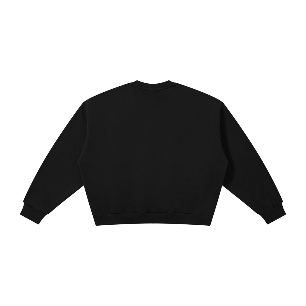 VAGORA Boxy Fleece Crewneck Sweatshirt (345 GSM)