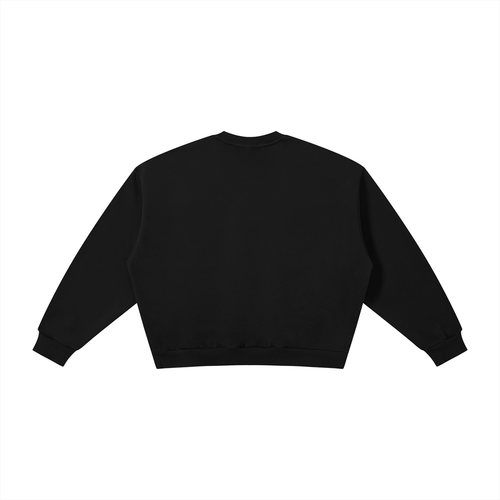 VAGORA Boxy Fleece Crewneck Sweatshirt (345 GSM)