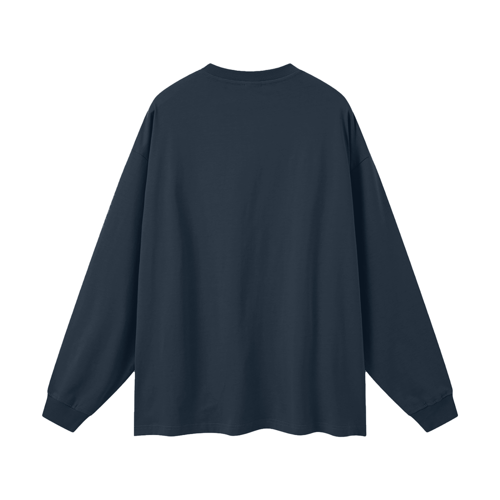 VAGORA Oversized Heavyweight Long Sleeve Tee (305 GSM)