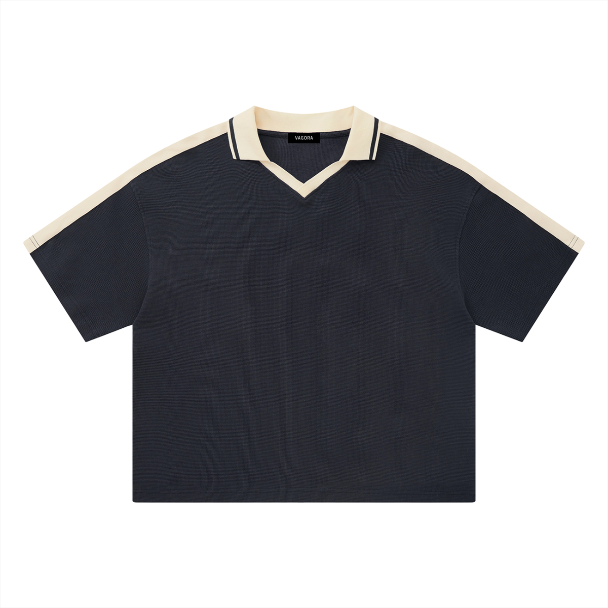 VAGORA Unisex Color Block Polo Shirt (330 GSM)