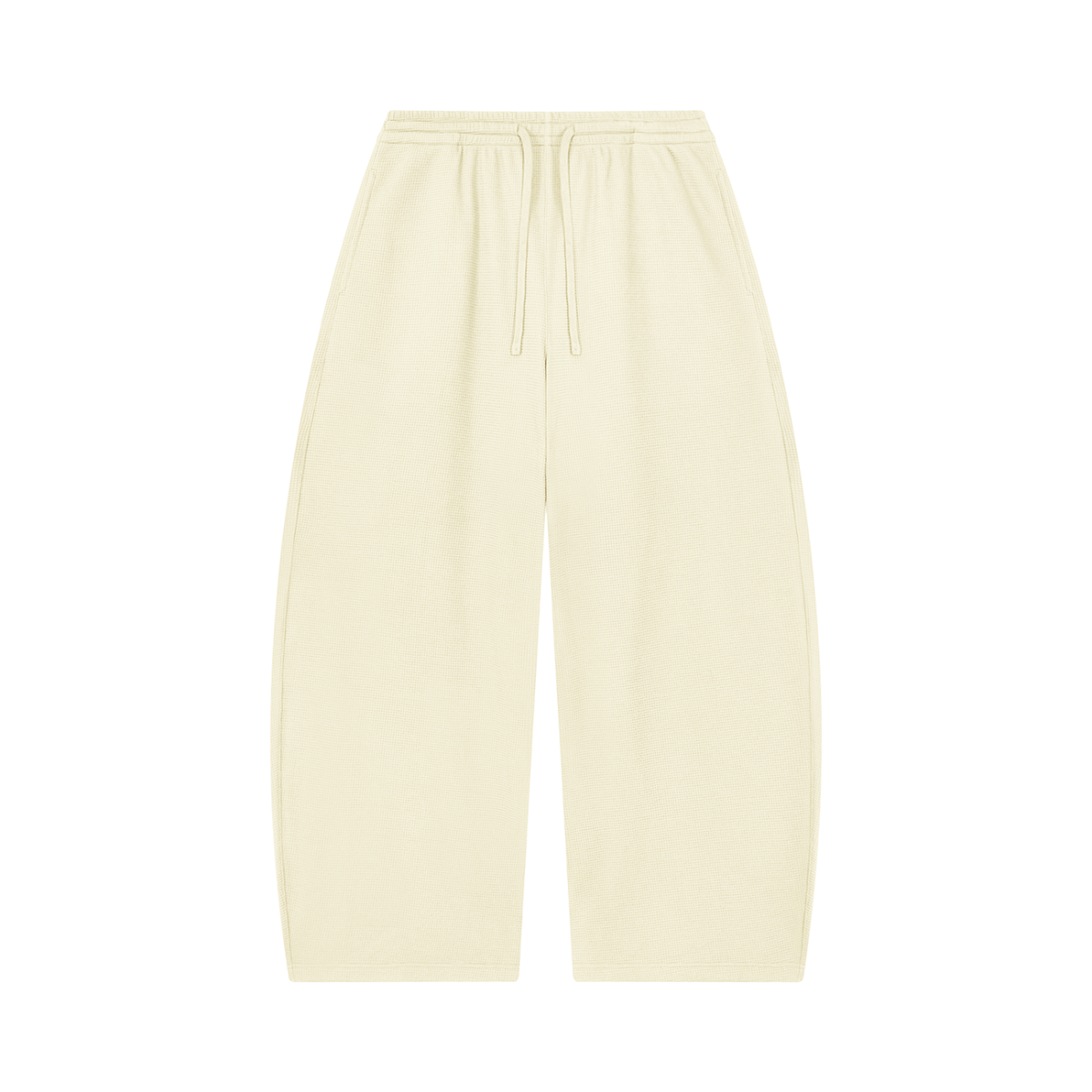 VAGORA Waffle Barrel Leg Sweatpants (360 GSM)