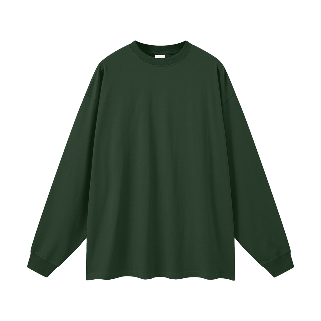 VAGORA Oversized Heavyweight Long Sleeve Tee (305 GSM)