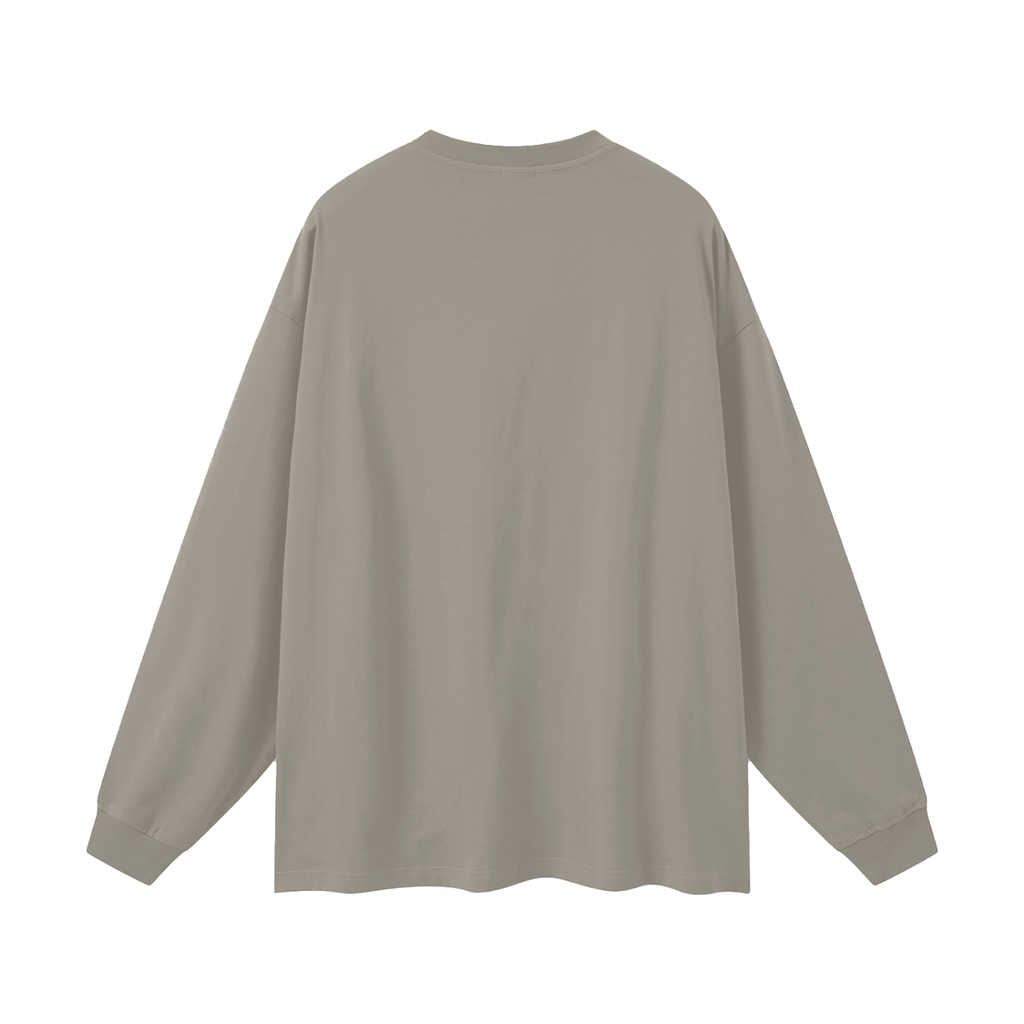 VAGORA Oversized Heavyweight Long Sleeve Tee (305 GSM)