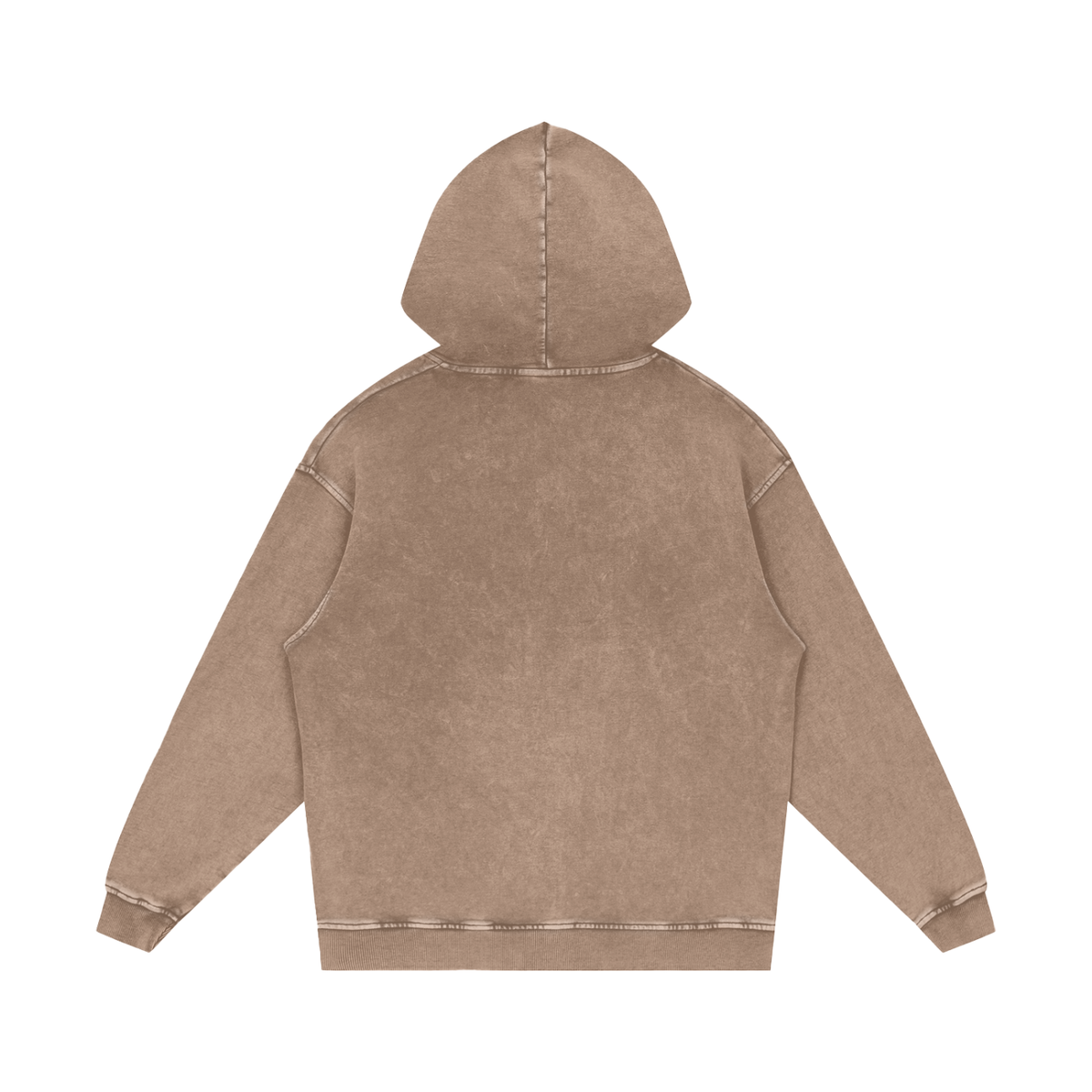 VAGORA Snow Washed Loose Cotton Hoodie (420 GSM)