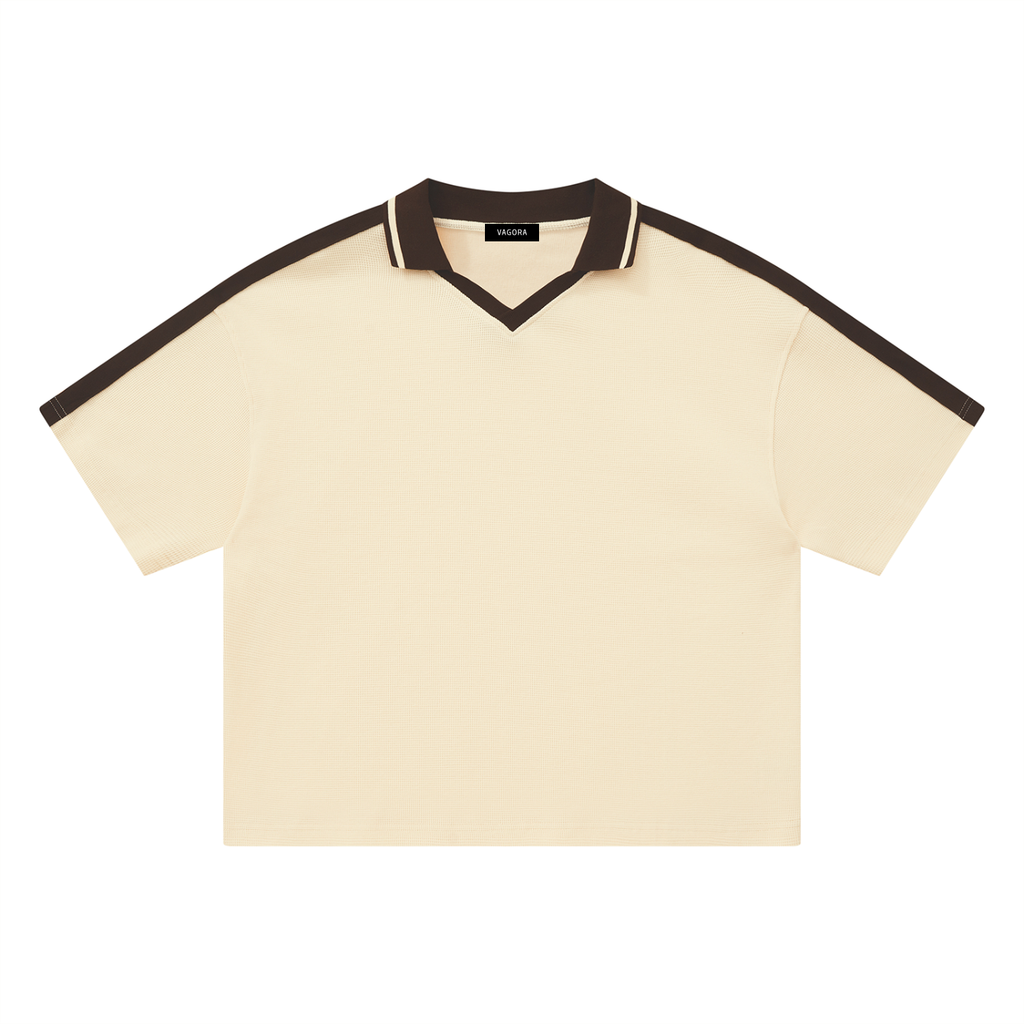 VAGORA Unisex Color Block Polo Shirt (330 GSM)