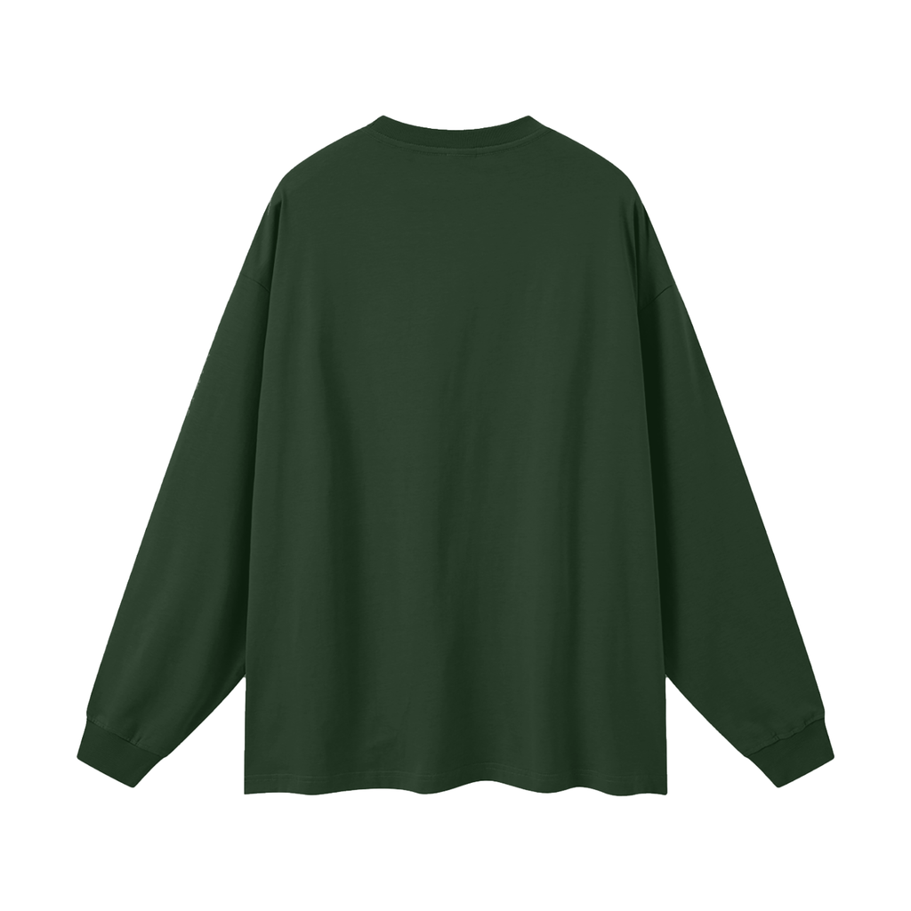 VAGORA Oversized Heavyweight Long Sleeve Tee (305 GSM)