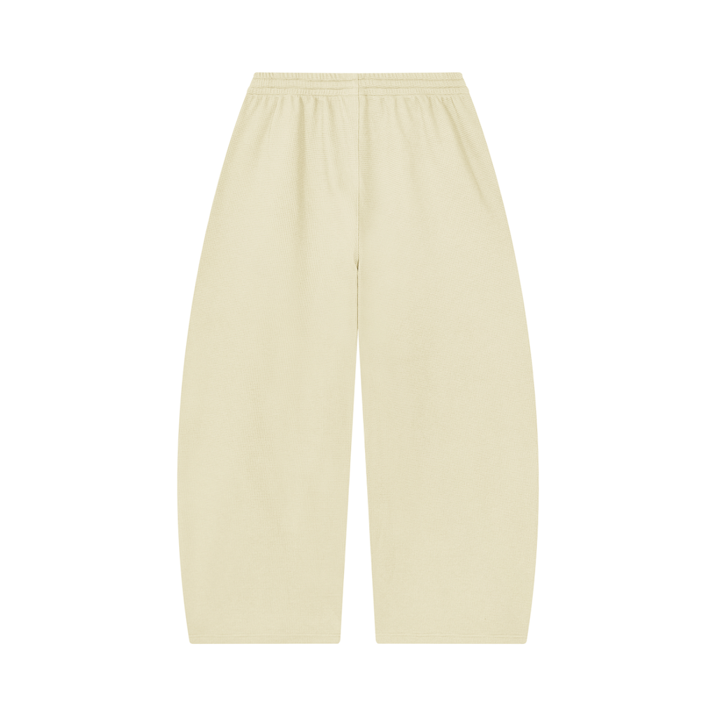 VAGORA Waffle Barrel Leg Sweatpants (360 GSM)