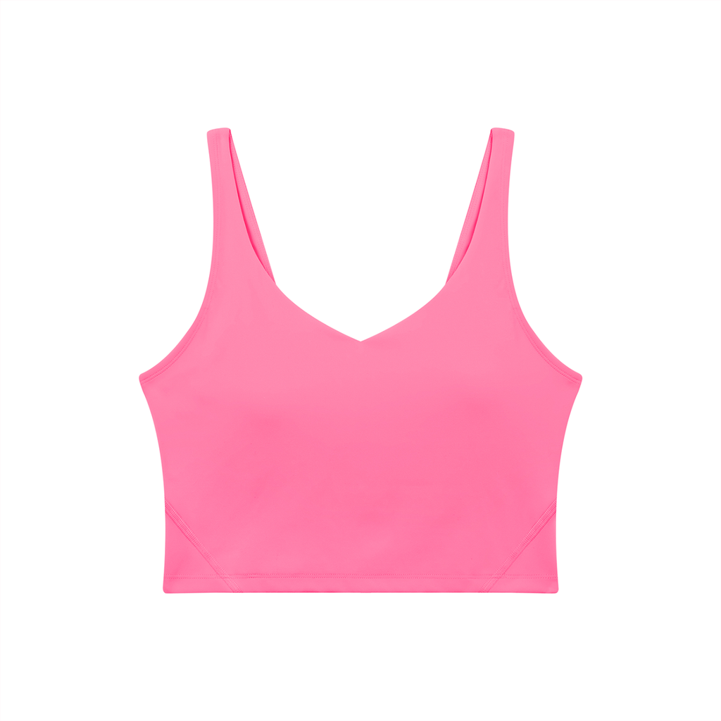 VAGORA WOMEN'S V-NECK YOGA SPORTS BRA