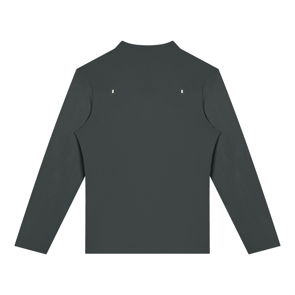 VAGORA Men's Quarter-Zip Training T-Shirt (230 GSM)