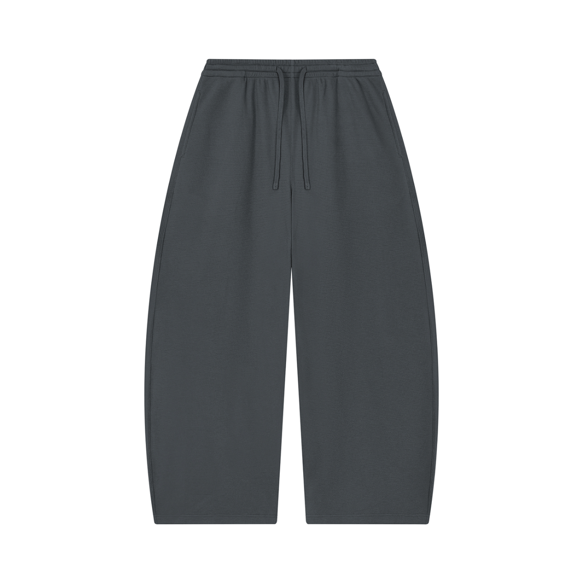 VAGORA Waffle Barrel Leg Sweatpants (360 GSM)