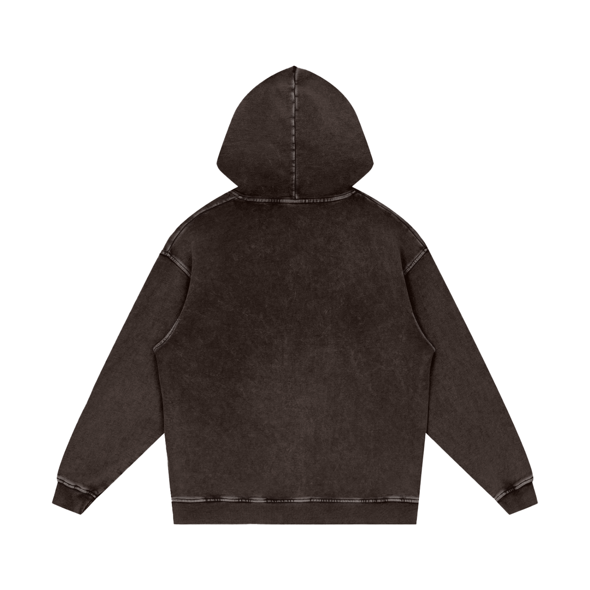 VAGORA Snow Washed Loose Cotton Hoodie (420 GSM)