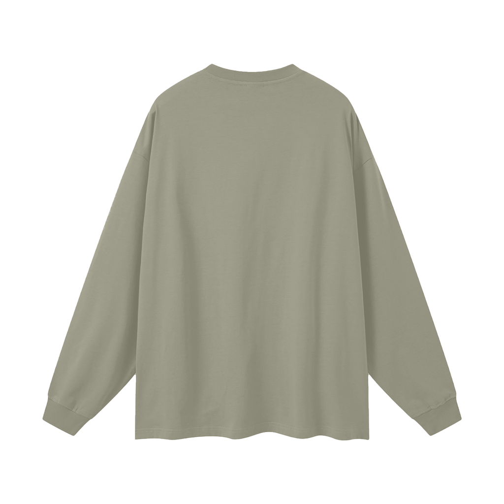 VAGORA Oversized Heavyweight Long Sleeve Tee (305 GSM)