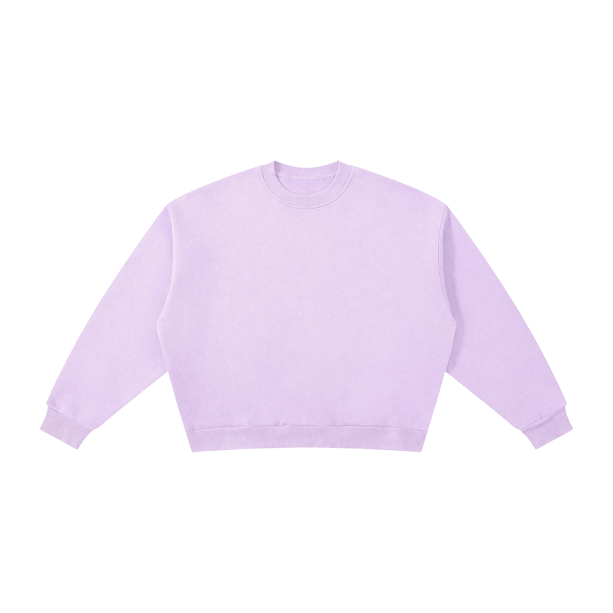 VAGORA Boxy Fleece Crewneck Sweatshirt (345 GSM)