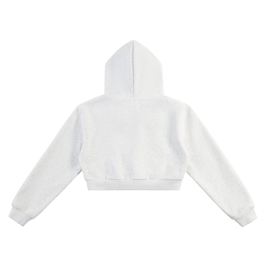 VAGORA Essential Cropped Hoodie (350 GSM)