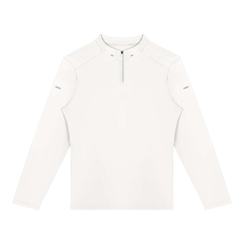 VAGORA Men's Quarter-Zip Training T-Shirt (230 GSM)