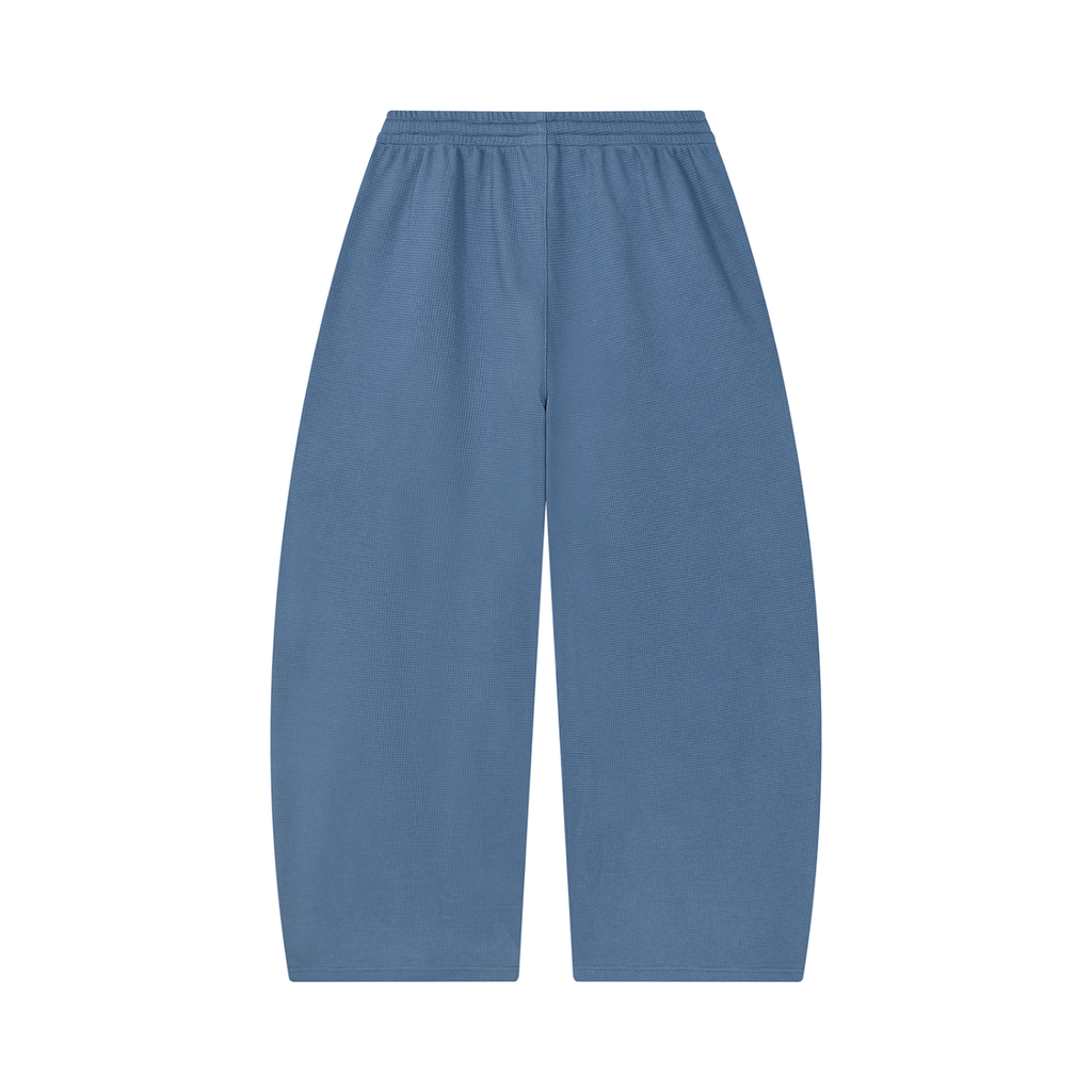 VAGORA Waffle Barrel Leg Sweatpants (360 GSM)