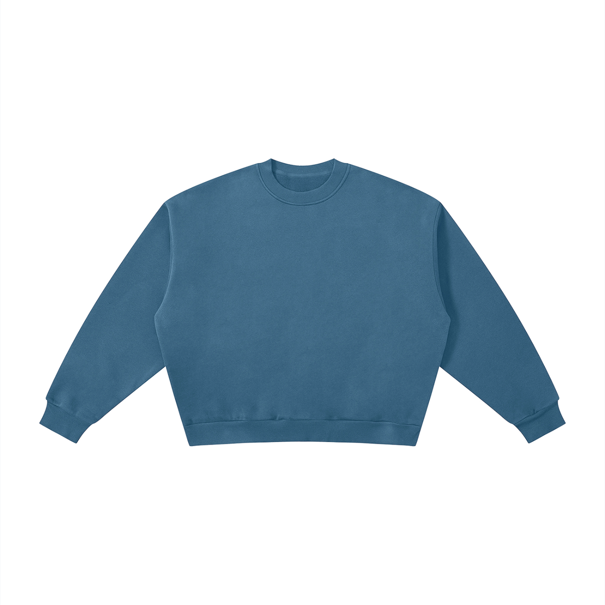 VAGORA Boxy Fleece Crewneck Sweatshirt (345 GSM)