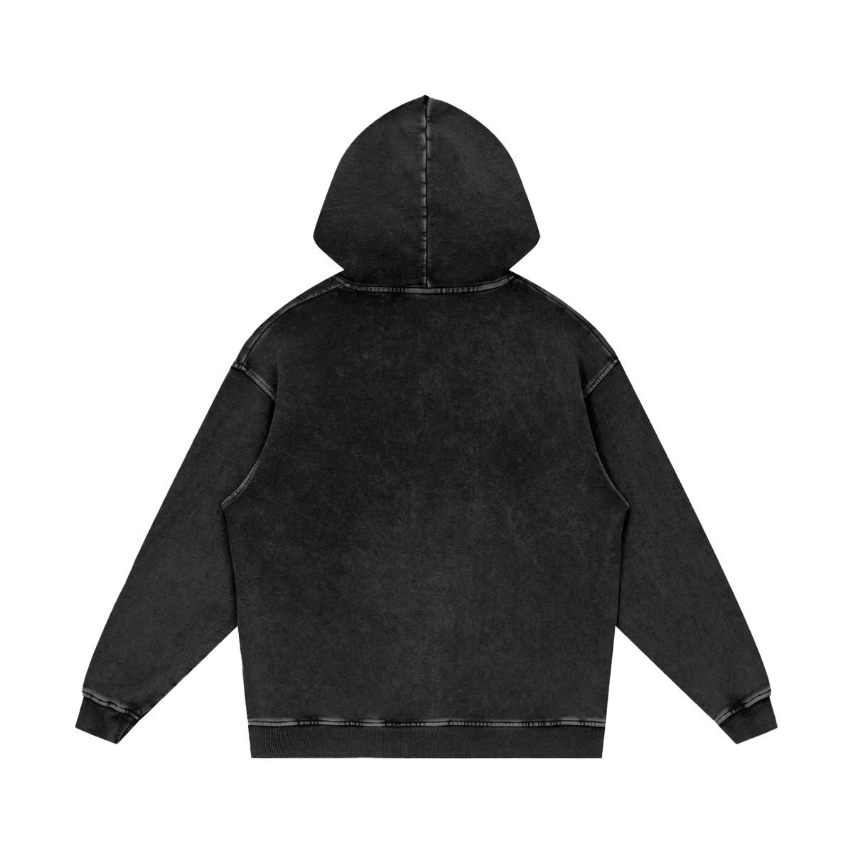 VAGORA Snow Washed Loose Cotton Hoodie (420 GSM)
