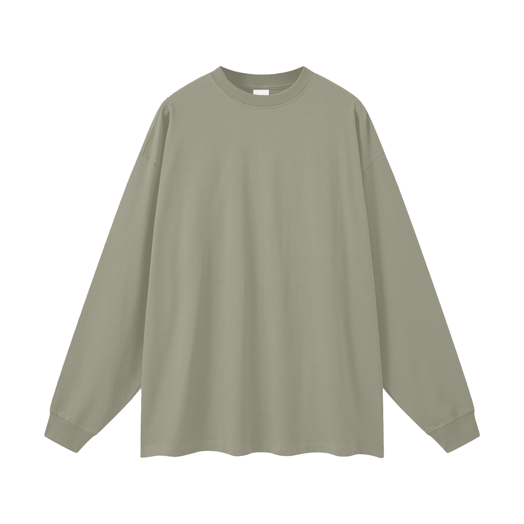 VAGORA Oversized Heavyweight Long Sleeve Tee (305 GSM)