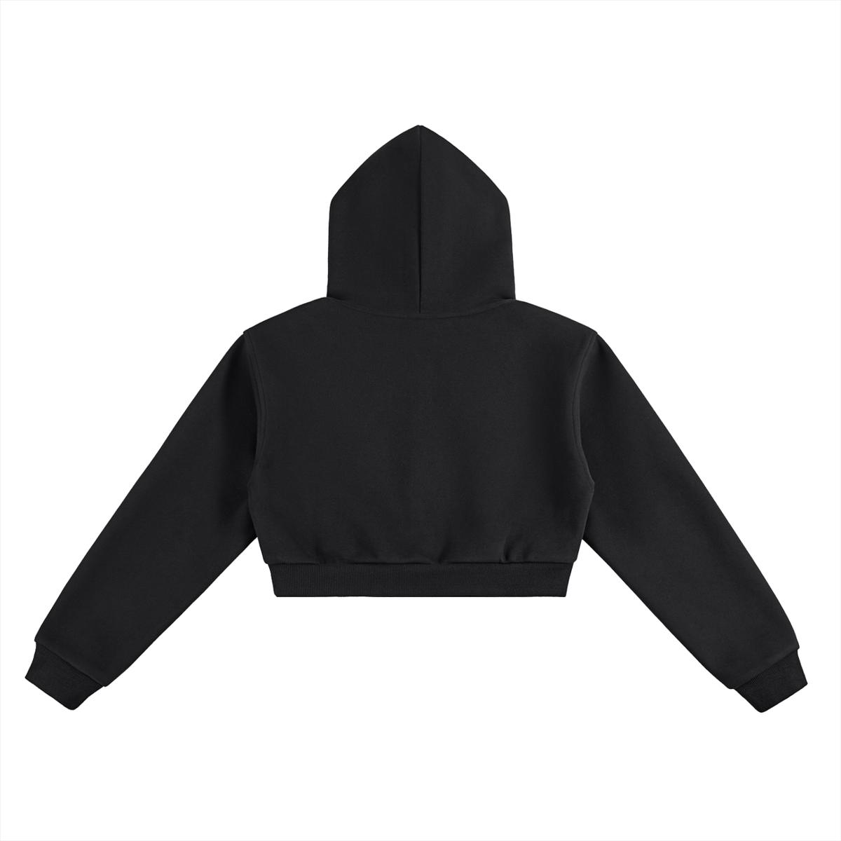 VAGORA Essential Cropped Hoodie (350 GSM)