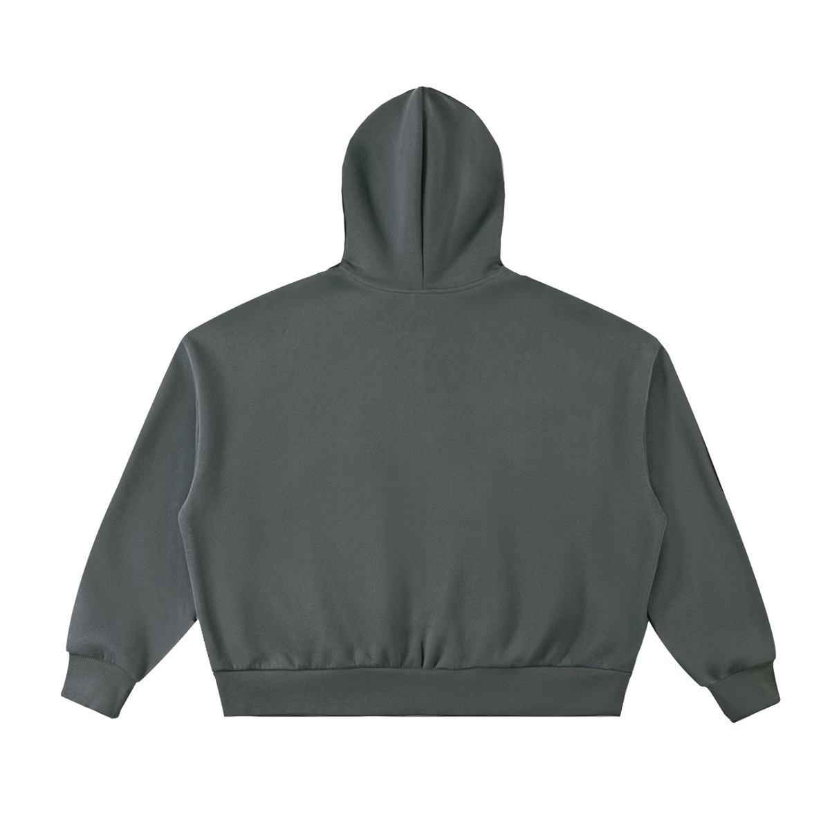 VAGORA Fleeced Full-Zip Boxy Hoodie (350 GSM)