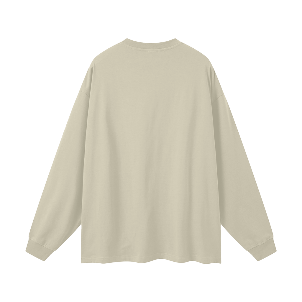 VAGORA Oversized Heavyweight Long Sleeve Tee (305 GSM)