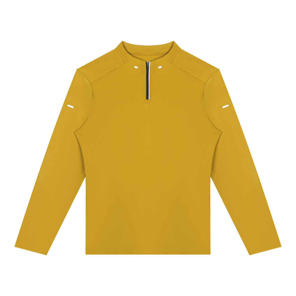 VAGORA Men's Quarter-Zip Training T-Shirt (230 GSM)
